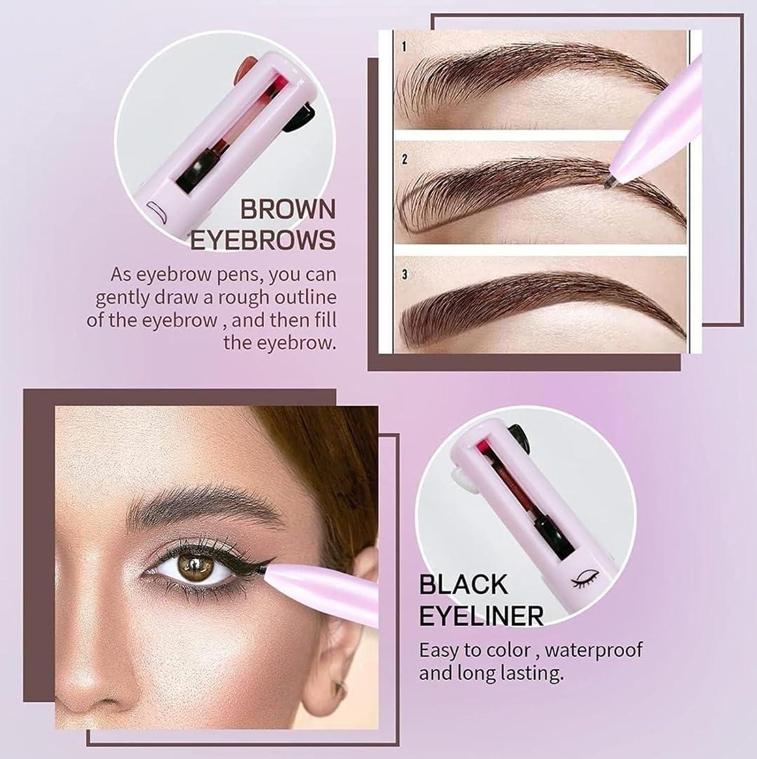 4-in-1 Makeup Pen with Concealer, Eye Brow Liner, Lip/Blush & Brightener ✨