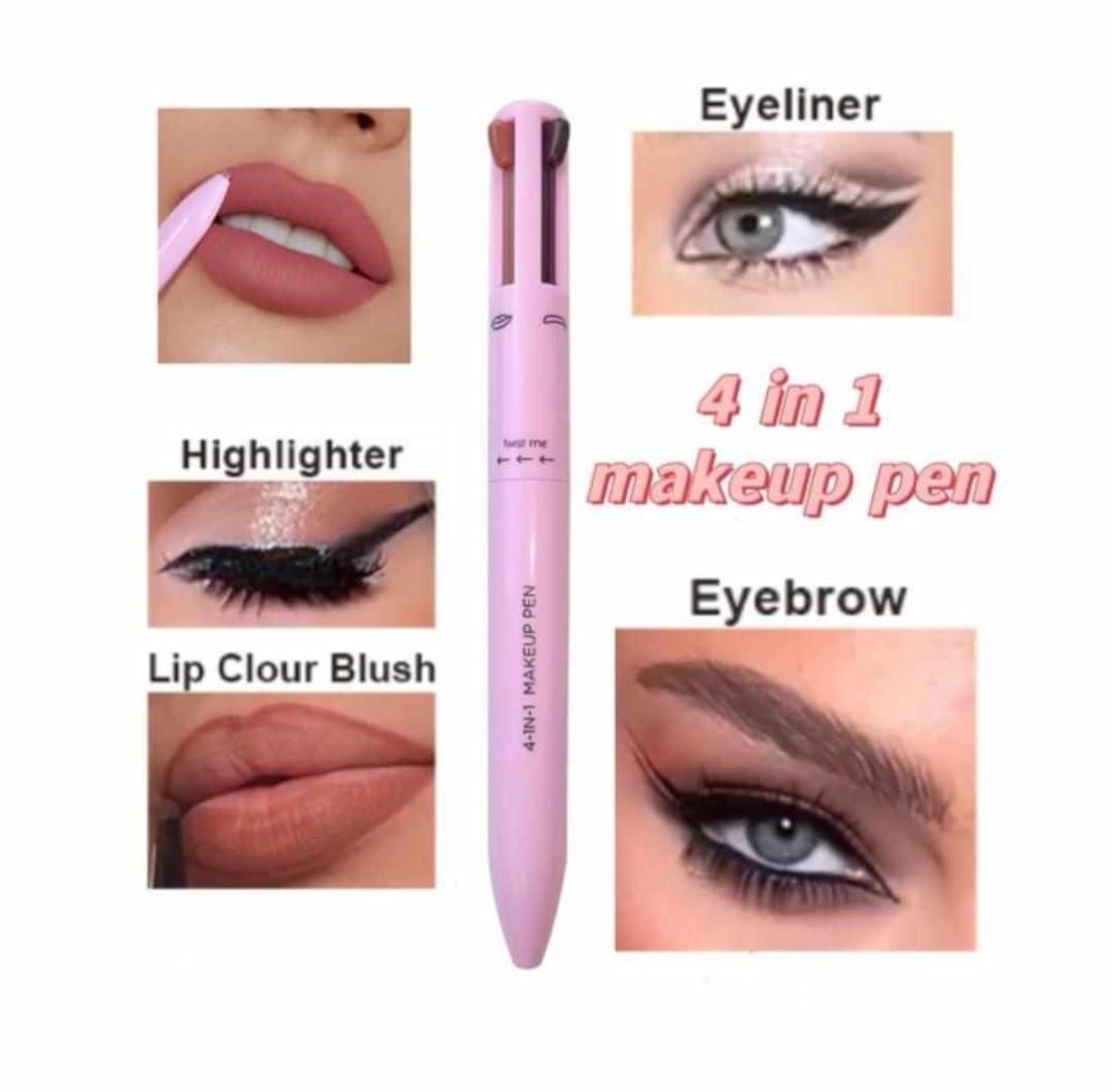 4-in-1 Makeup Pen with Concealer, Eye Brow Liner, Lip/Blush & Brightener ✨