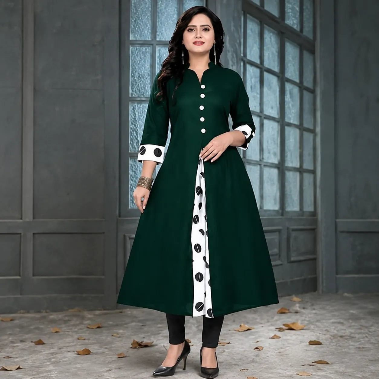 Selfi Embroidered Kurti Dupatta Pants Set – Stylish Women's Ethnic Outfit