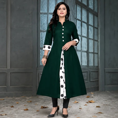 Selfi Embroidered Kurti Dupatta Pants Set – Stylish Women's Ethnic Outfit.