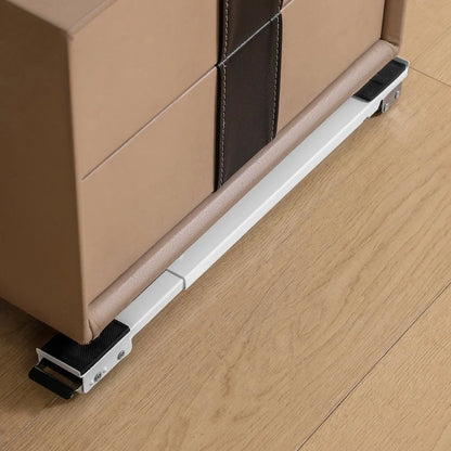 Heavy Duty Expandable Appliance Rolls,24 Wheels Base Stand